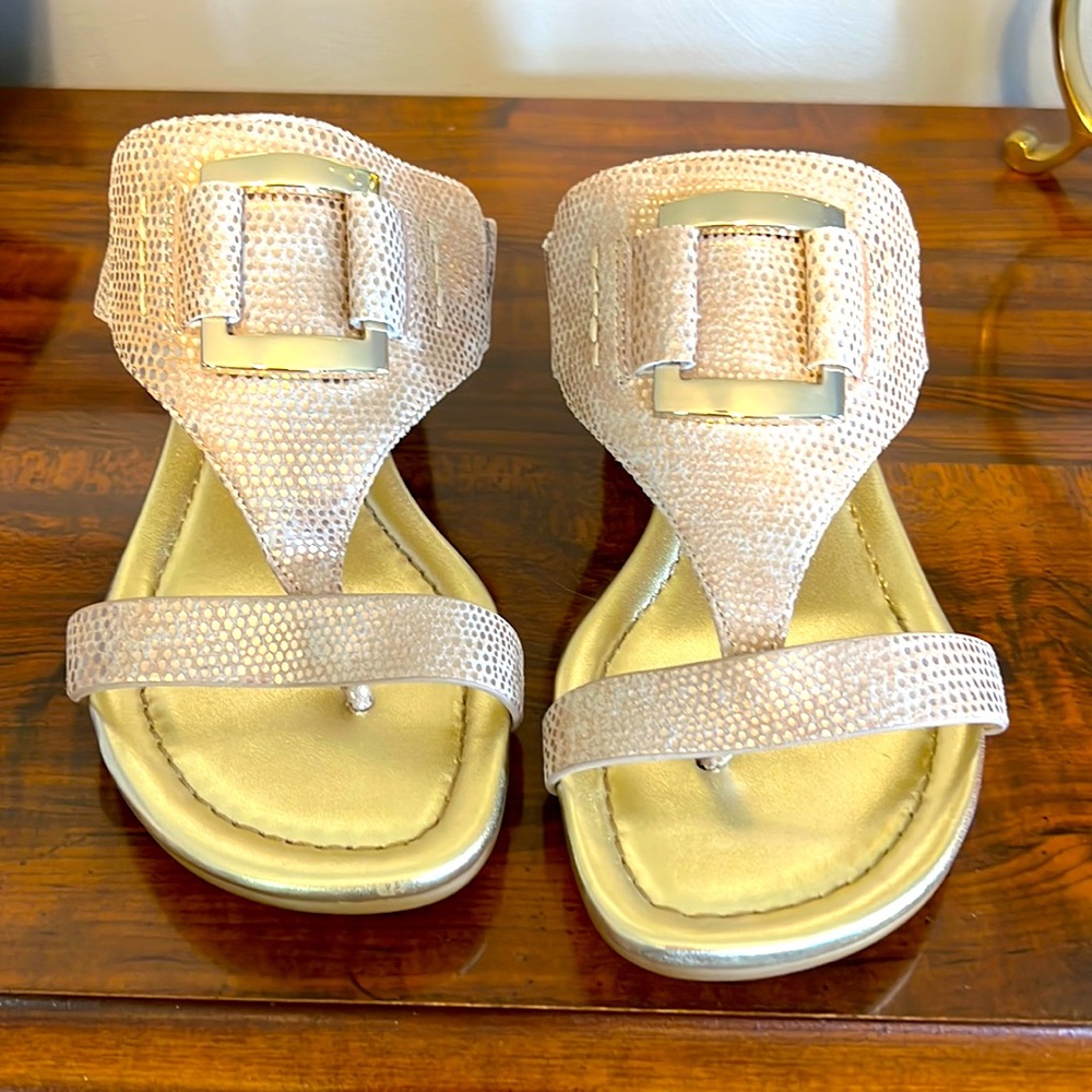 Donald Pliner wedge slides Daun 10